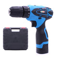 VOTO 16.8V Stepless Speed Regulation Rechargeable Hand Drill Set Electric Drill Power Tools with LED Light, AC 220V, US Plug, Random Color Delivery, 16.8V Dual Speed