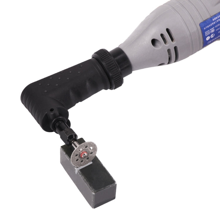 Right Angle Converter Rotary Tool Attachment fit for Original Dremel 4000 3000 275 Electric Grinder Accessory, Right Angle Converter