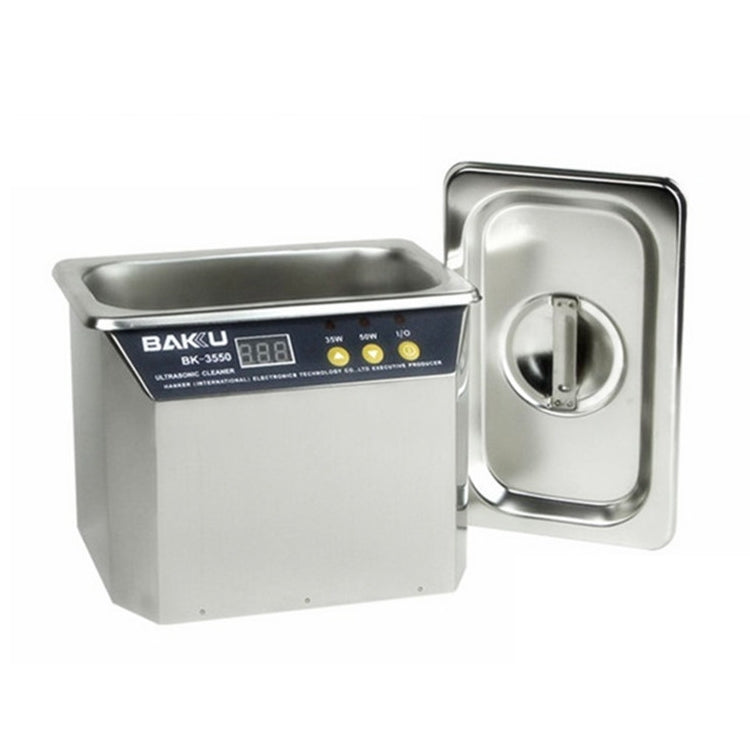 BAKU BK-3550 35W / 50W Adjustable 0.8L LCD Display Ultrasonic Cleaner, AC 110V, US Plug, BK-3550 35W / 50W 0.8L 110V