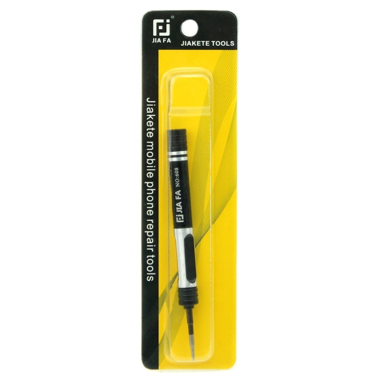 JIAFA JF-608-T4 Torx T4 Mobile Phone Repair Screwdriver (Black), T4 Torx