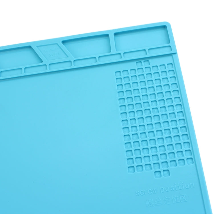 Maintenance Platform High Temperature Heat-resistant Repair Insulation Pad Silicone Mats, Size: 34.8cm x 25cm, S-140 (34.8cm x 25cm)