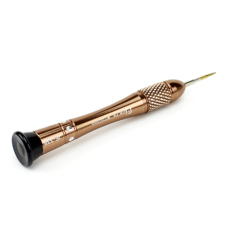 JIAFA JF-338-T2 Torx T2 Mobile Phone Repair Screwdriver, T2 Torx (Brown), T2 Torx (Gold)