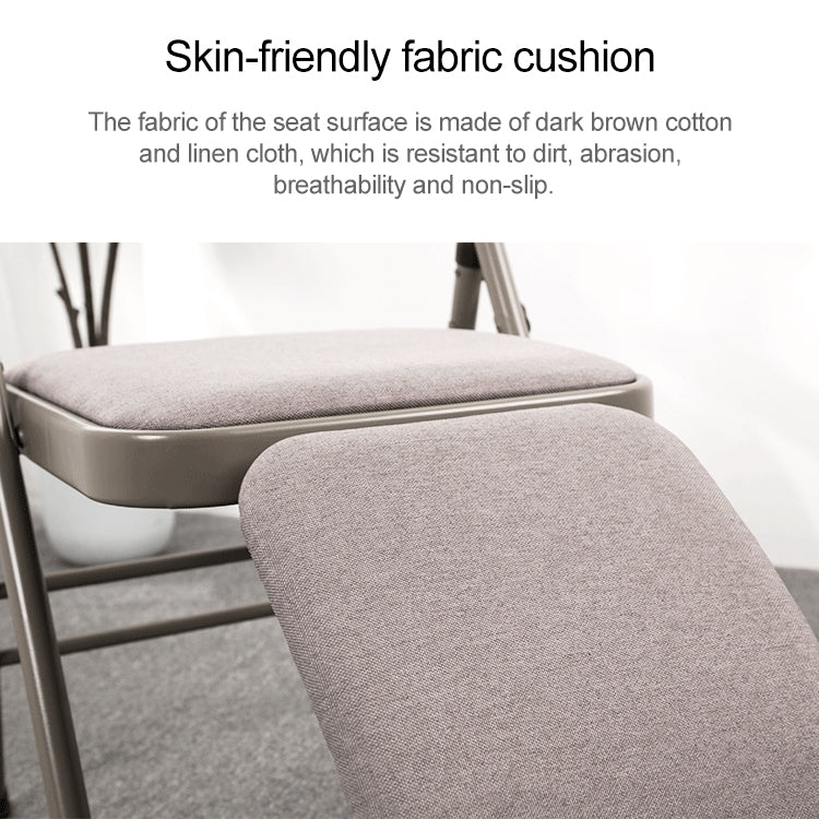Professional Multifunctional Folding Yoga Chair, Couble Beam