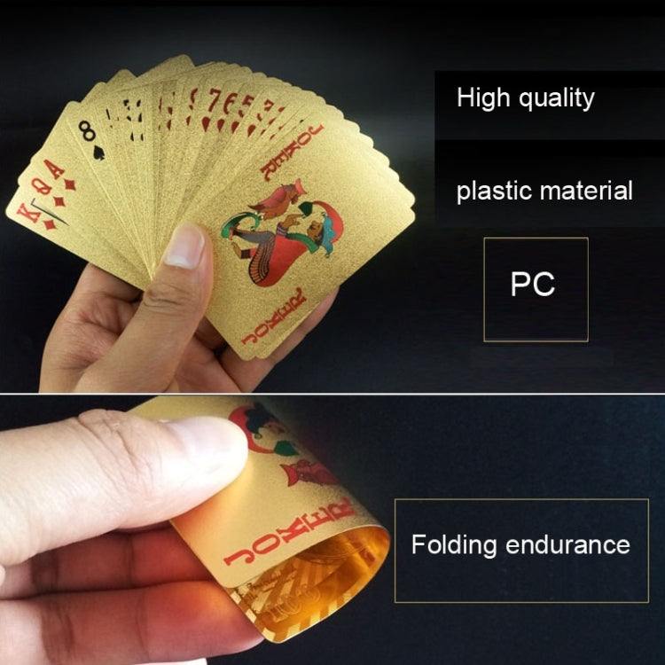 Creative Frosted  Back Texture Plastic From Vegas to Macau Playing Cards Texas Poker Novelty Collection Gift, Golden Dragon and Phoenix Paper Box, Gold Double Dragon Kung Hei Fat Choy Paper Box, Golden Tattice Paper Box, Golden Dollar Paper Box        ...