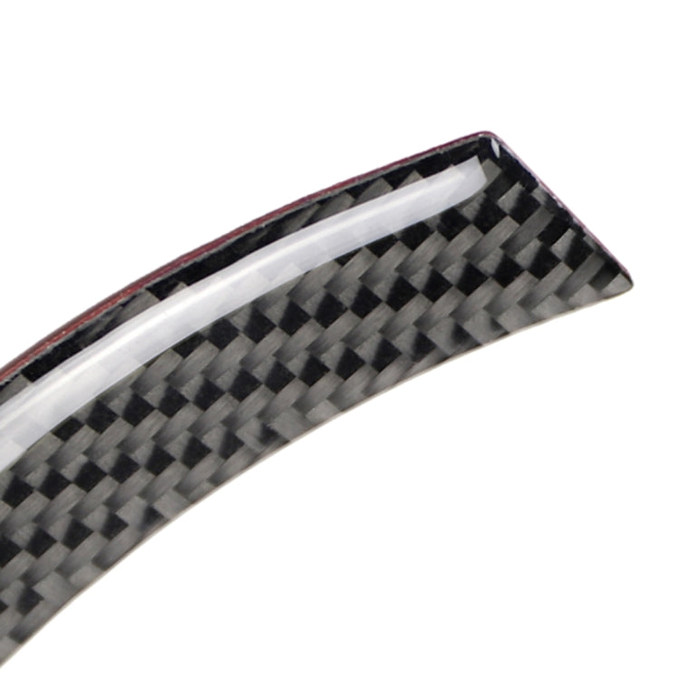 2 PCS Car F Chassis Navigation Panel Carbon Fiber Decorative Sticker for BMW Mini Cooper Countryman Clubman F54 / F55 / F56 / F60, For BMW Mini F55