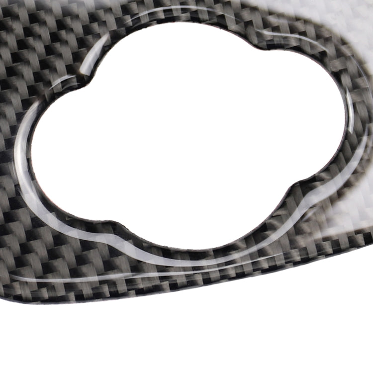 Car F Chassis Cigarette Lighter Cover Panel Carbon Fiber Decorative Sticker for BMW Mini Cooper F55 / F56 / F57, For BMW Mini F54
