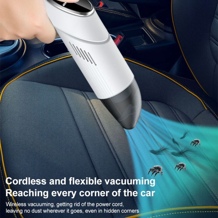 Portable Hand-held Folding Vacuum Cleaner, Folding White