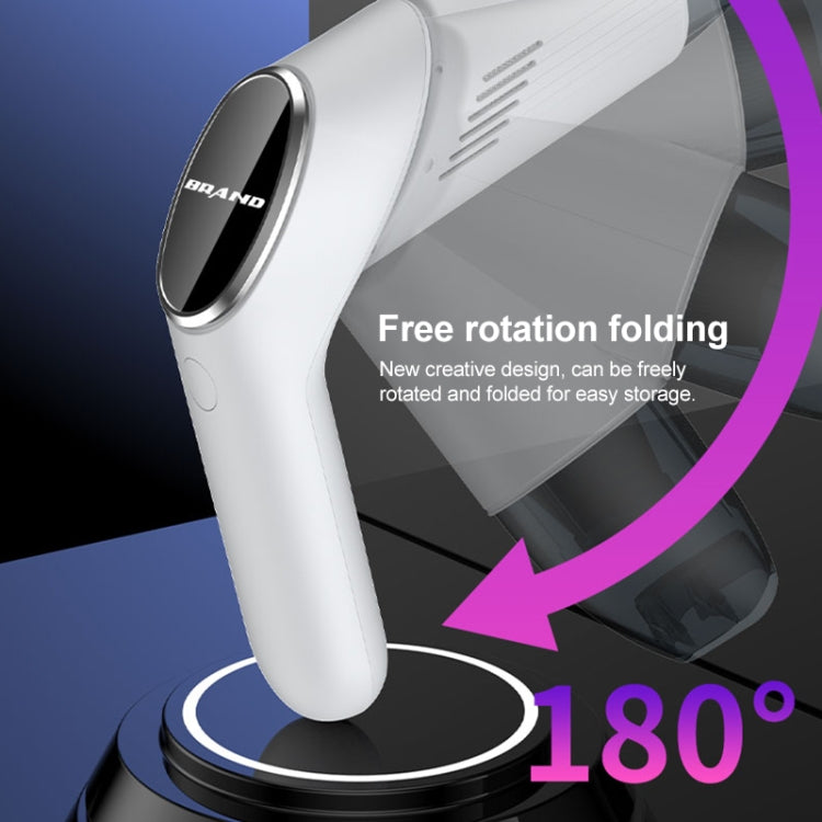 Portable Hand-held Folding Vacuum Cleaner, Folding White