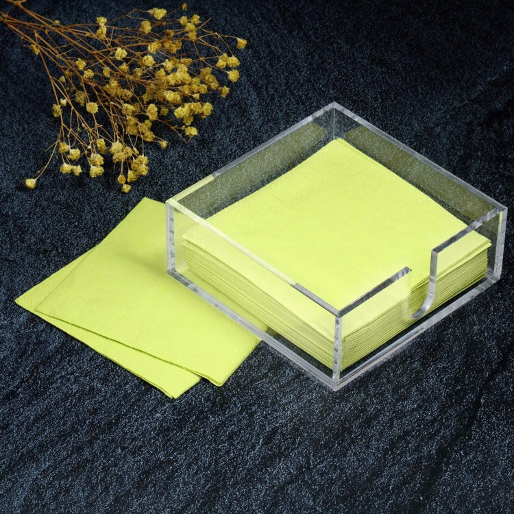 YX011 Transparent Acrylic Napkin Stand, YX011