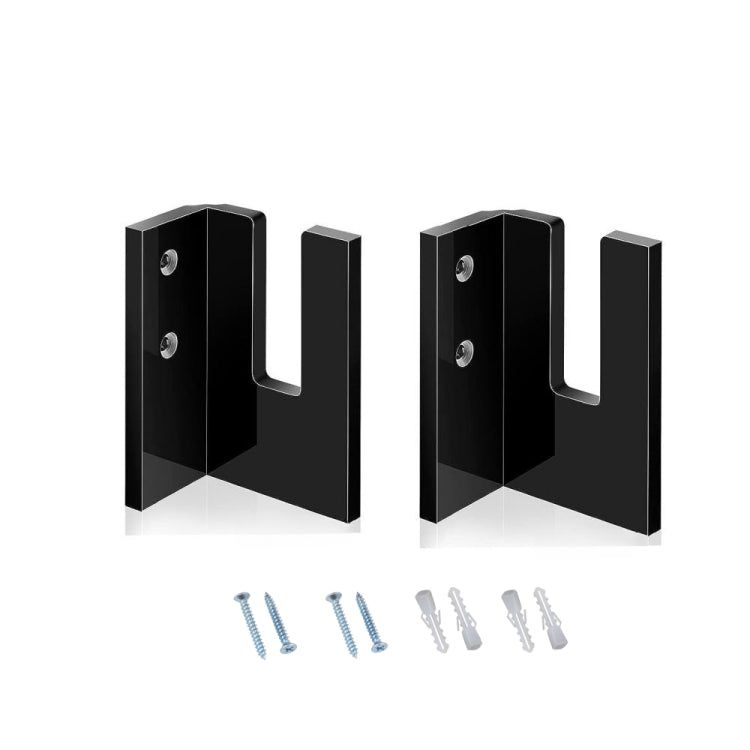 1 Pair YX028-1 Skateboard Wall-Mounted Display Holder, 1 Pair YX028-1