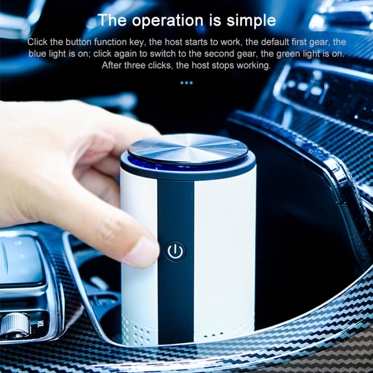 WT-U12 DC 5V Negative Ion Smart Car Air Purifier