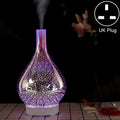 Mini 100ml Household Humidifier Ultrasonic Creative Purification 3D Glass Aromatherapy Machine Automatic Alcohol Sprayer, AU Plug, HC0387AU, HC0387EU, HC0387UK, HC0387US