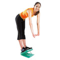 Foldable Stretching Plantar Massage Pedal Standing Body Sculpting Stretching Panels Wedge, Size: 27*30.5cm (Blue-green), Foldable Massage Pedal (Blue-green)