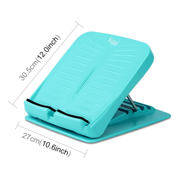 Foldable Stretching Plantar Massage Pedal Standing Body Sculpting Stretching Panels Wedge, Size: 27*30.5cm (Blue-green), Foldable Massage Pedal (Blue-green)