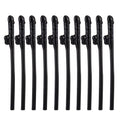 10 PCS Dicky Sipping Straw, Length: about 19cm, Dicky Sipping Straw(Black)