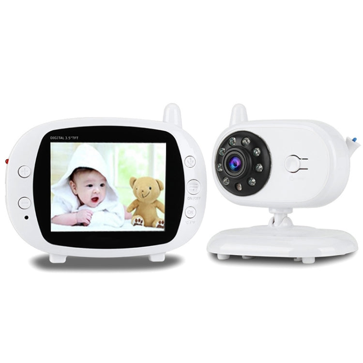 BM-850 3.5 inch LCD 2.4GHz Wireless Surveillance Camera Baby Monitor with 8-IR LED Night Vision, Two Way Voice Talk, BM-850