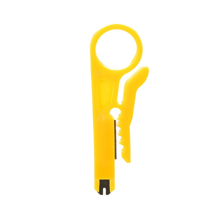 10 PCS Mini Cable Crimping Tool Punch Down Cutter for RJ45 Cat5 Network Cable, Data Telephone Cable, Computer UTP Cable, 10 PCS