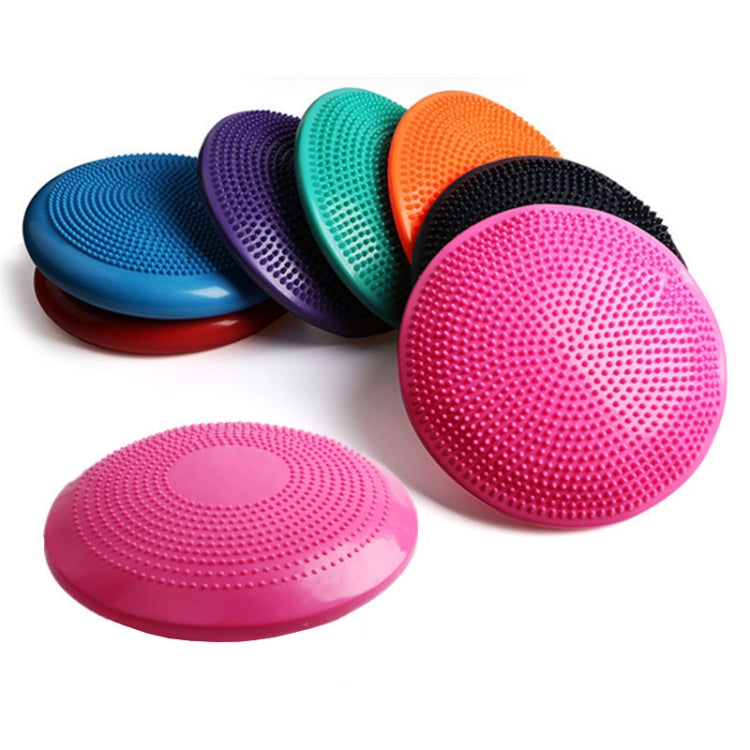 Thick Explosion-proof Yoga Special Massage Balance Cushion, JH14101 33cm Black, JH14101 33cm Pink, JH14101 33cm Blue, JH14101 33cm Purple, JH14101 33cm Red