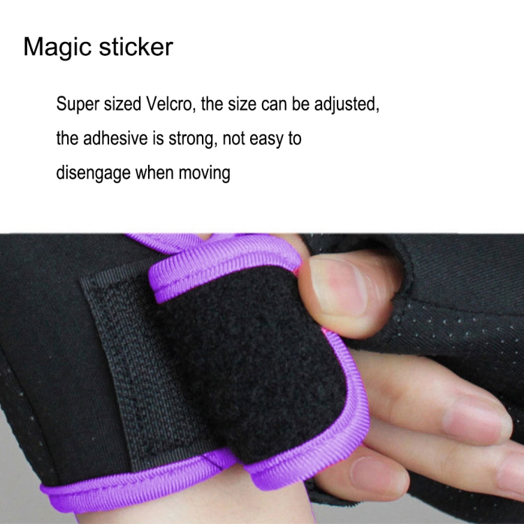 Unisex Half Finger Gloves Outdoors Riding Non-slip Breathable Sports Gloves, Size: S, Plamar: 16*12*3.0cm, Size: S, Plamar: 16*12*3.0cm