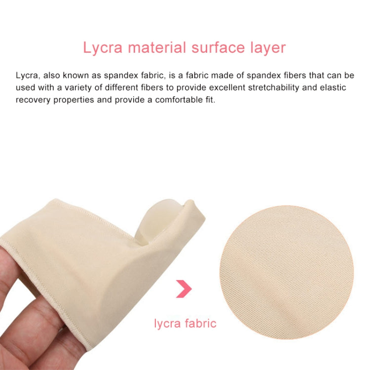1 Pair SEBS Hallux Valgus Correction Sleeve Feet Care Special Big Toe Bone Ring Foot Thumb Orthopedic Brace Relieve for Men / Women, Size: S, Size: S