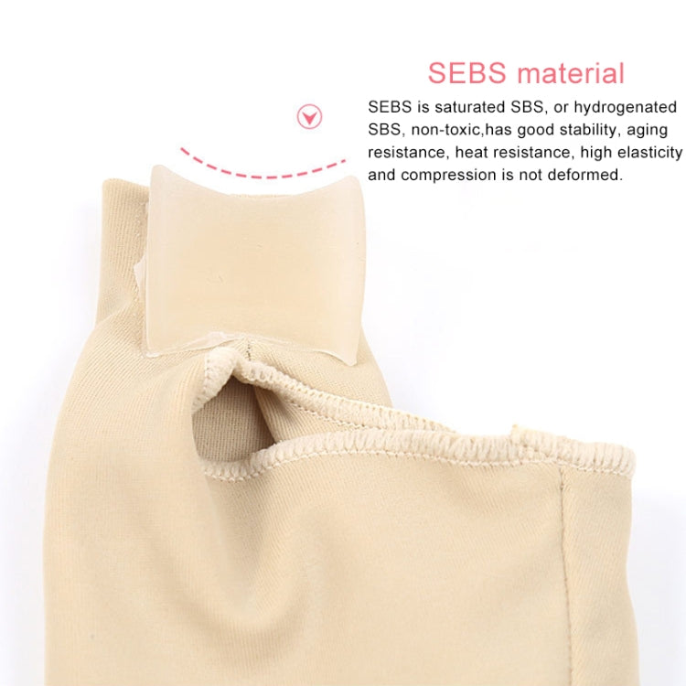 1 Pair SEBS Hallux Valgus Correction Sleeve Feet Care Special Big Toe Bone Ring Foot Thumb Orthopedic Brace Relieve for Men / Women, Size: L, Size: L