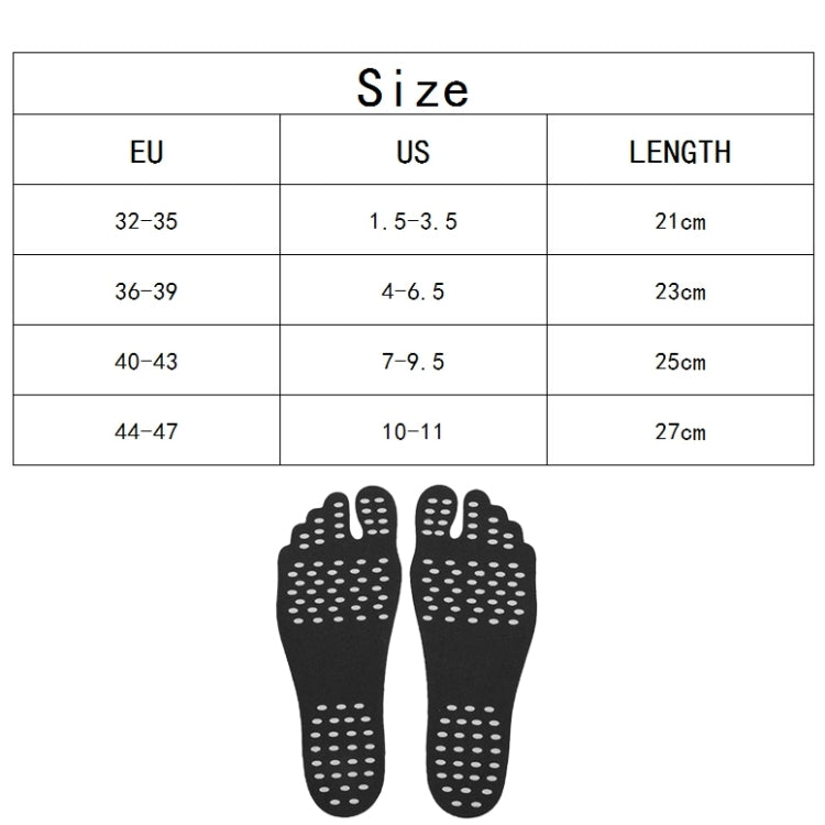 Invisible Anti-slip Summer Beach Sandals Insole Size: XL, Length: 27 cm, Size: XL, Length: 27 cm