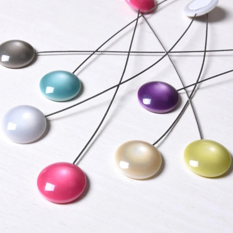 2 PCS Fashion Cat Eye Resin Steel Wire Magnet Curtain Buckle Tie Rope, Cat Eye Resin