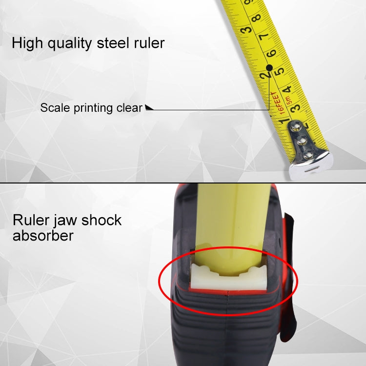 Aoben Retractable Ruler Measuring Tape Portable Pull Ruler Mini Tape Measure, Length: 10m Width: 25mm, Length: 10m Width: 25mm