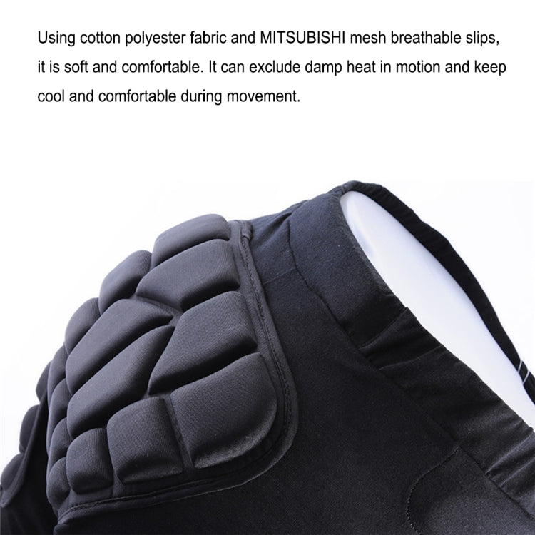 WOLFBIKE Adult  Skiing Skating Snowboarding Protective Gear Outdoor Sports Hip Padded Shorts, Size : L, Size : L