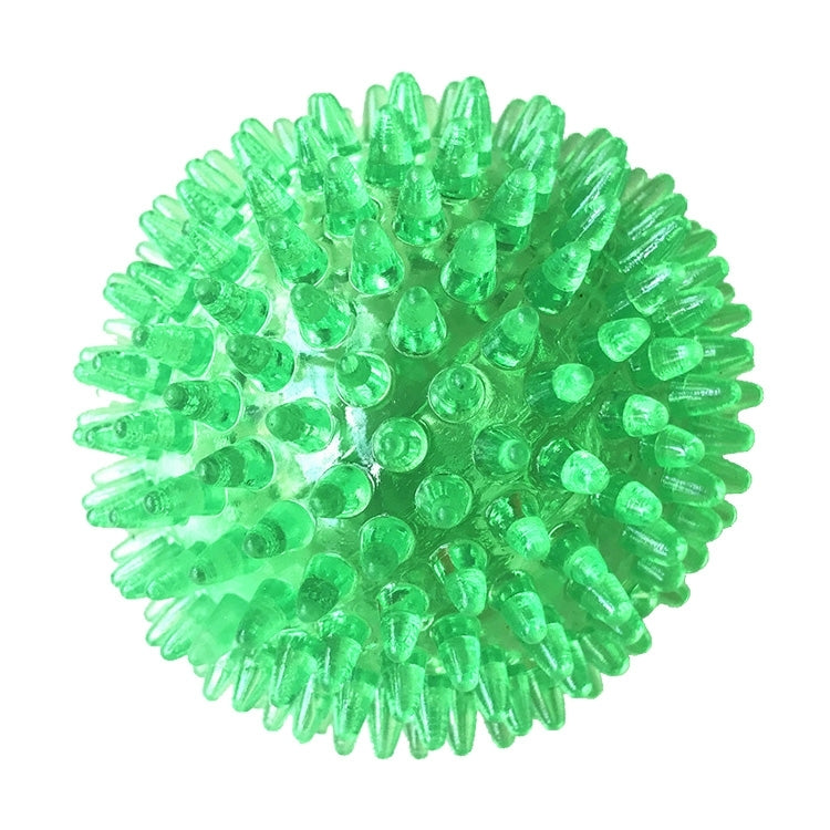 Pet Sounding Toy Hedgehog Ball Golden Retriever Molar Bite Resistant Tooth Toy for Large Pets, Small, Diameter: 6.5cm, Random Color Delivery, Small, Diameter: 6.5cm