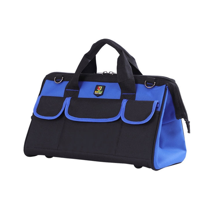 Multi-function Oxford Cloth Electrician Belt Pouch Maintenance Tools Handbag Shoulder Bag Convenient Hardware Tool Bag, Size : 19 inch, Size : 19 inch(Yellow), Size : 19 inch(Blue)