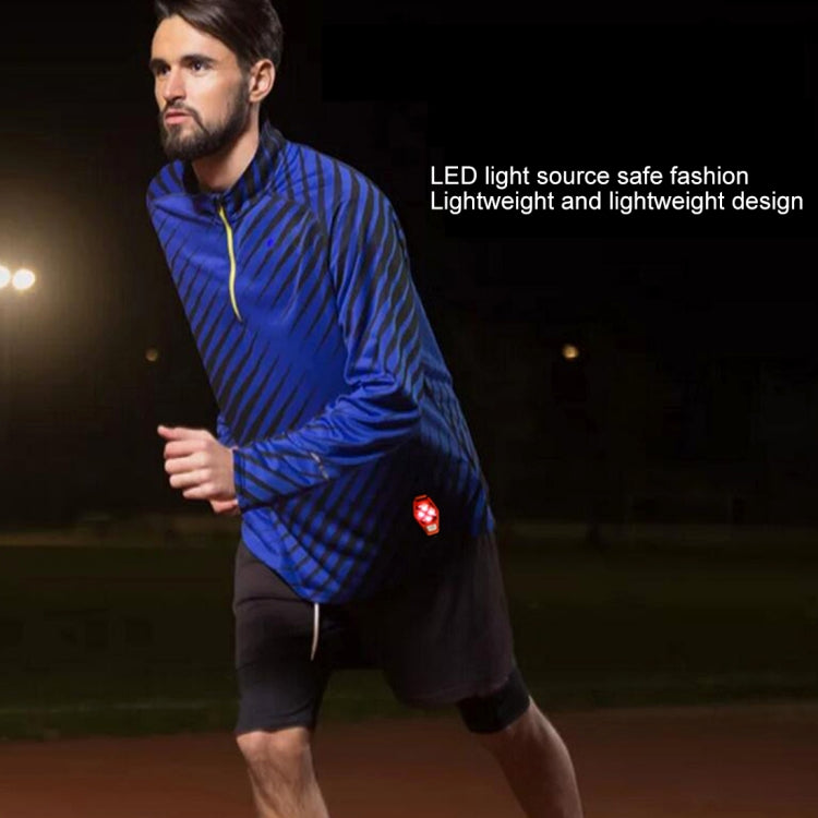 Multifunctional Outdoor Bicycling Running Warning Light Bicycle Taillight LED Back Clip Light, LED Back Clip Light(Red), LED Back Clip Light(White), LED Back Clip Light(Black), LED Back Clip Light(Purple)