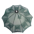 10 Holes Automatic Foldable Fishing Net Nylon Shrimp Crab Minnow Trap Fish Cast Net Fishing Tackle, 10 Holes