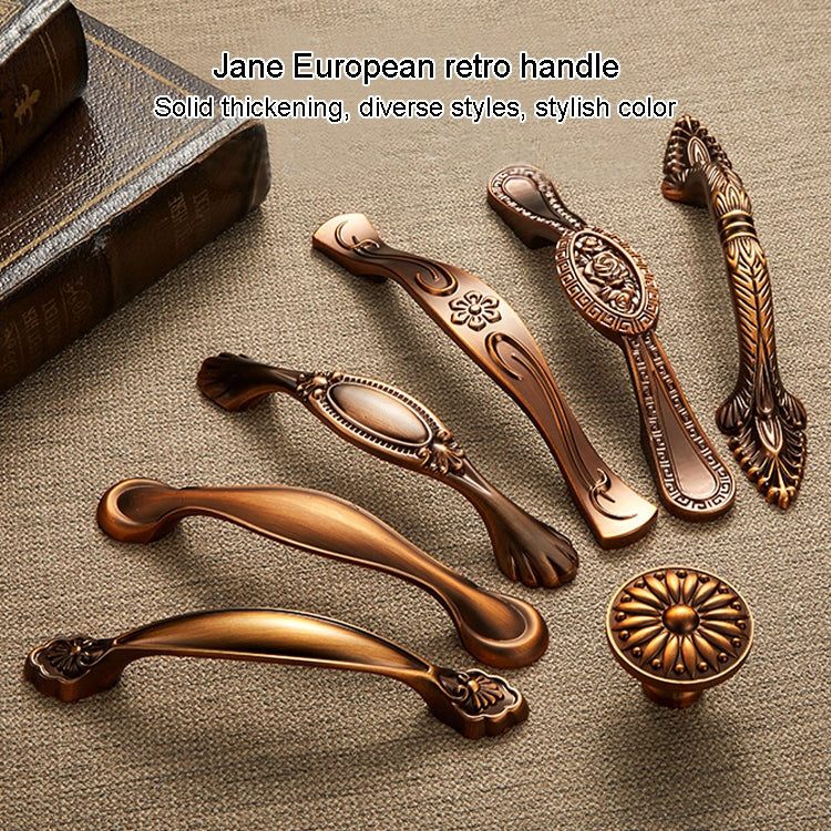 6005-96 American Pastoral Coffee Retro Cabinet Handle, 6005-96
