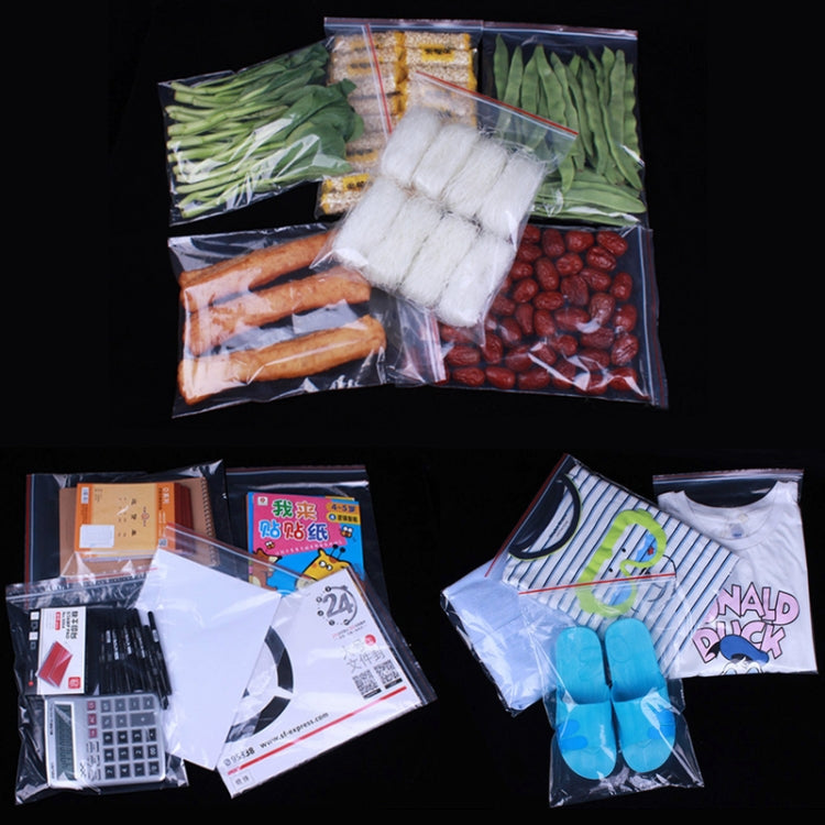 100pcs/pack PE Self Sealing Clear Zip Lock Packaging Bag, 6cm x 9cm, Custom Printing and Size are welcome, 6*9cm