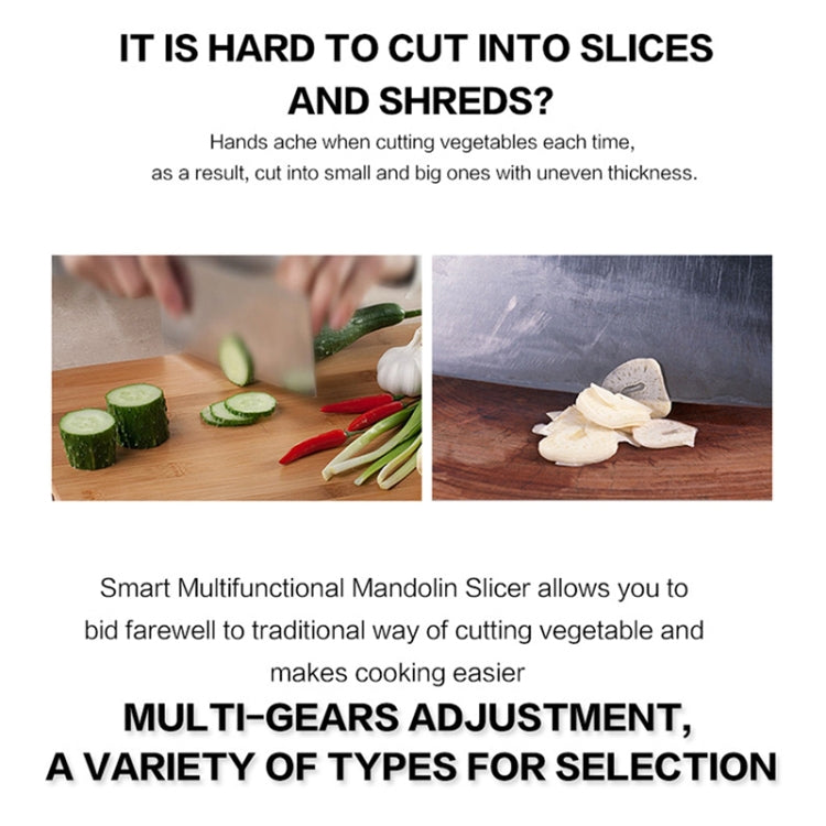CZ-01 Multifunctional Household Stainless Steel Manual Vegetable Cutting Machine Carrot Potato Grater, CZ-01