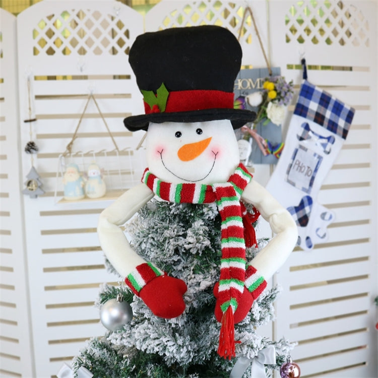 CX20206 Santa Claus Pattern Christmas Tree Pendant Decoration, Size: S, Size: S
