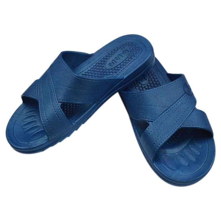 Anti-static Non-slip X-shaped Slippers, Size: 42, Size: 42 (Blue), Size: 42 (Black)