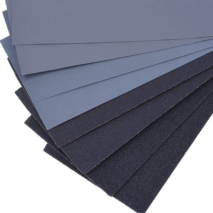 42 PCS LANHU Grit 120-3000 Wet And Dry Polishing Grinding Sandpaper，Size: 22.9 x 9.1cm, 42 PCS