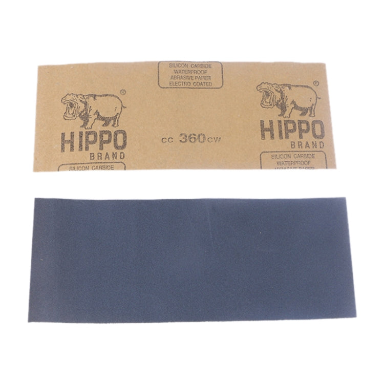 10pcs Grit 600 Wet And Dry Polishing Grinding Sandpaper，Size: 23 x 9cm, Grit 600