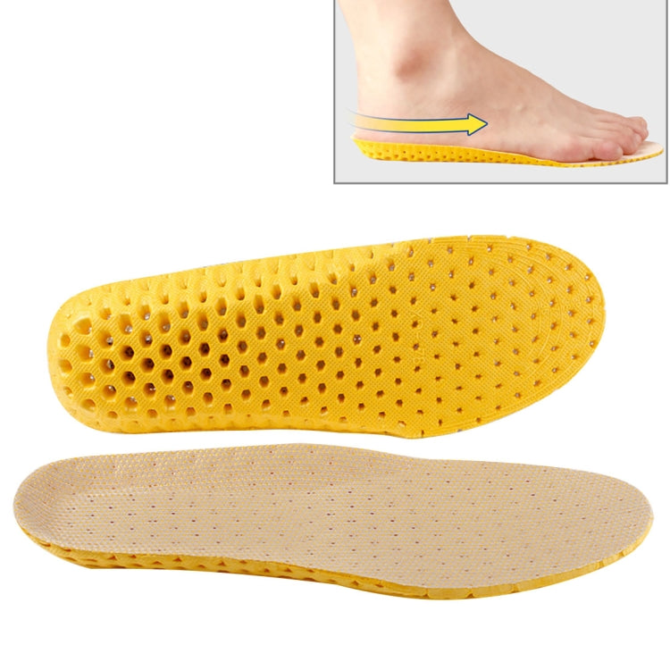 1 Pair Sports Shock Absorption Breathable Soft Thick Sweat Absorbent Insoles for Men / Women, Size: L(41-46 Yards), Size: L(41-46 Yards)