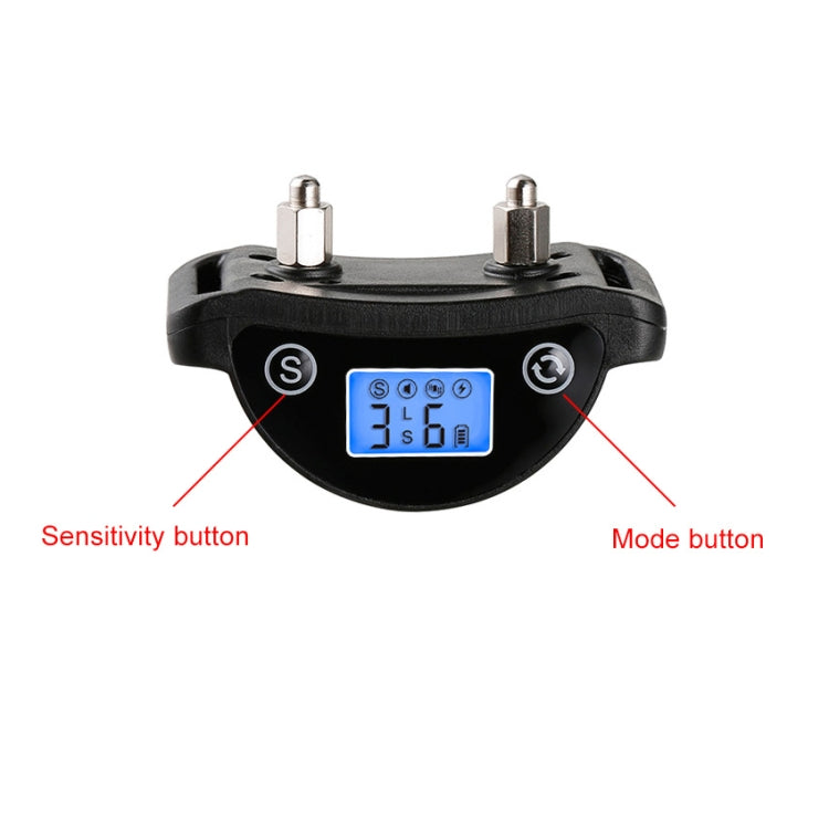 LCD Screen Anti Barking Collar Beep Vibration and Optional NO Harm Shock Pet Dog Training Control System, With LCD Screen
