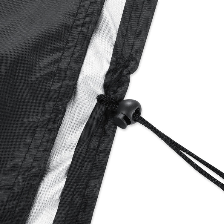 Anti-UV Waterproof Dust-proof 210D Oxford Cloth Folding BBQ Protective Cover Outdoor Gas Charcoal Electric Barbeque Grill Cover, Size: 190*71*117cm(Black), Size: 190*71*117cm