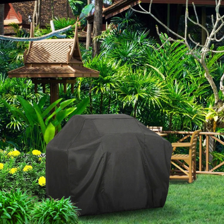 Outdoor Anti-UV Waterproof Dust-proof 210D Oxford Cloth BBQ Square Protective Bag Charcoal Barbeque Grill Cover, Size: 190x70x117cm, Size: 190x70x117cm