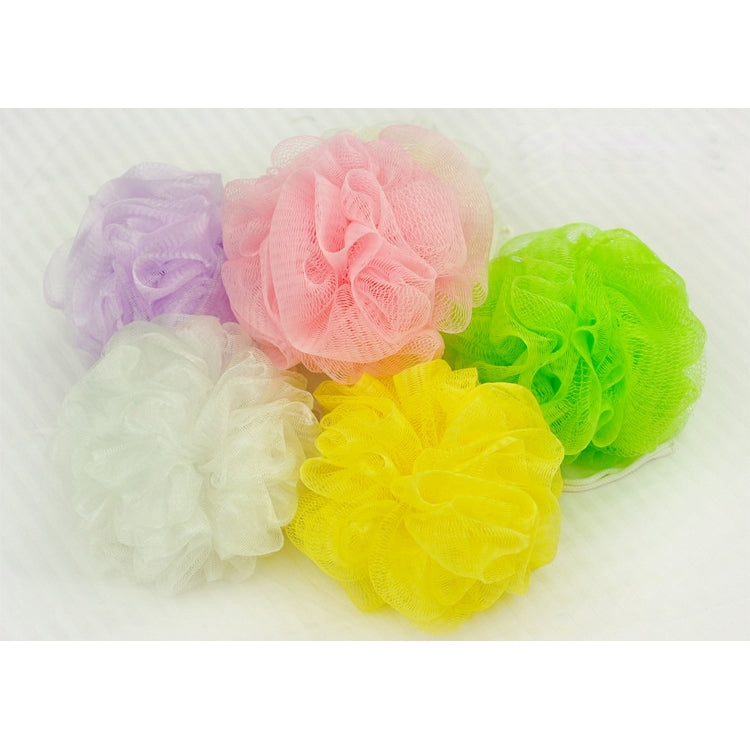 5 PCS Flower Bath Ball Bath Tubs Cool Ball Bath Towel Scrubber Body Cleaning Mesh Shower Wash Sponge,Random Color Delivery, Flower Bath Ball Wash Sponge
