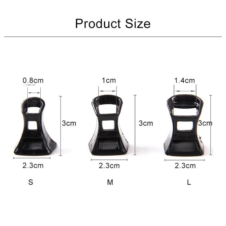 5 Pairs Hard Wearing Anti-slip PVC StoppersShoes High Heel Cover Protectors, Size: S ,Random Color Delivery, Size: S