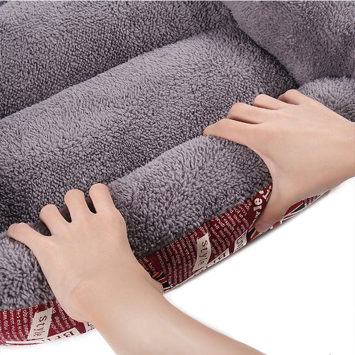 Four Seasons Genuine Warm Pet Dog Kennel Mat Teddy Pomerang Dog Mat, Size: M, 54×42×12cm, Size: M