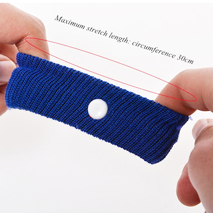 Physical Method Carsickness Prevention Antiemetic Polyester Wristband, One Pair, Pink, Green, Grey, Blue, Red, White, Yellow, Black, Orange