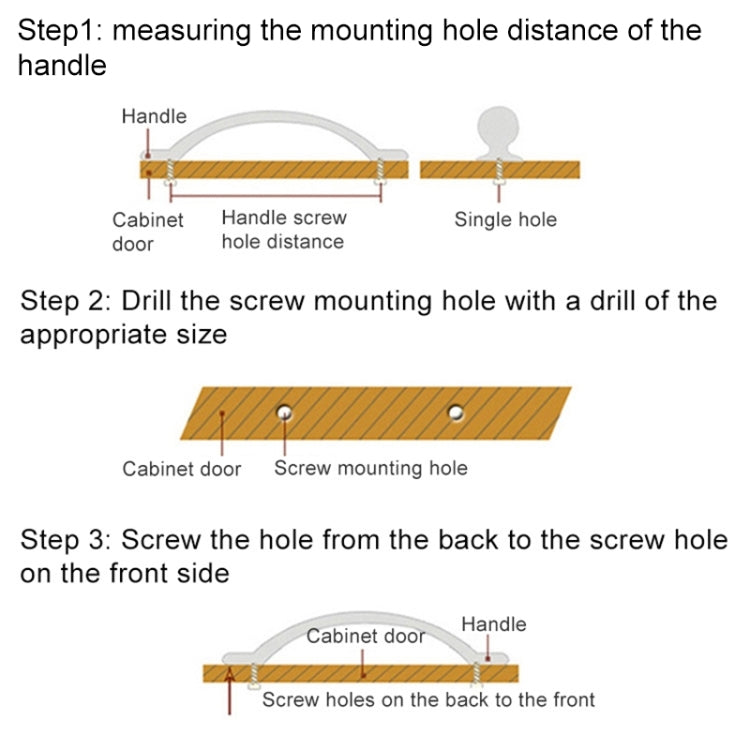 10 PCS 2102 Space Aluminum Light Single Hole Arc Cabinet Handle (Wire Drawing), 2102 (Wire Drawing)