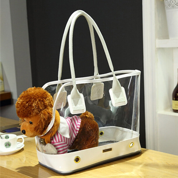 DODOPET Outdoor Portable Fashion Transparent Cat Dog Pet Carrier Bag Handbag Shoulder Bag, Size: 36 x 20 x 30cm, Size: 36 x 20 x 30cm